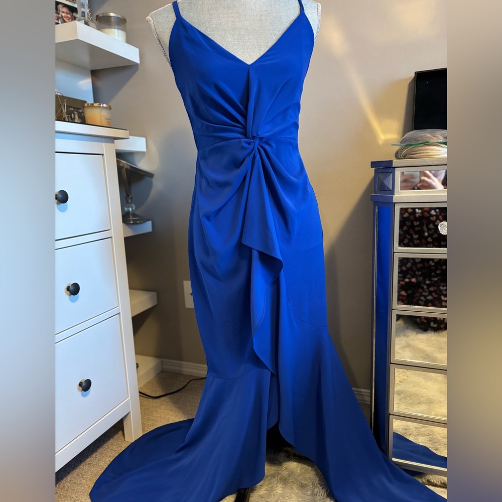 Lipsy Blue Gown 
Worn once